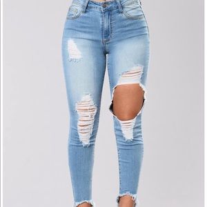Fashion Nova Lose Myself Jeans